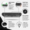 TERMURAH RINNAI PENGHISAP ASAP DAPUR RH-126B COOKER HOOD - Image 5