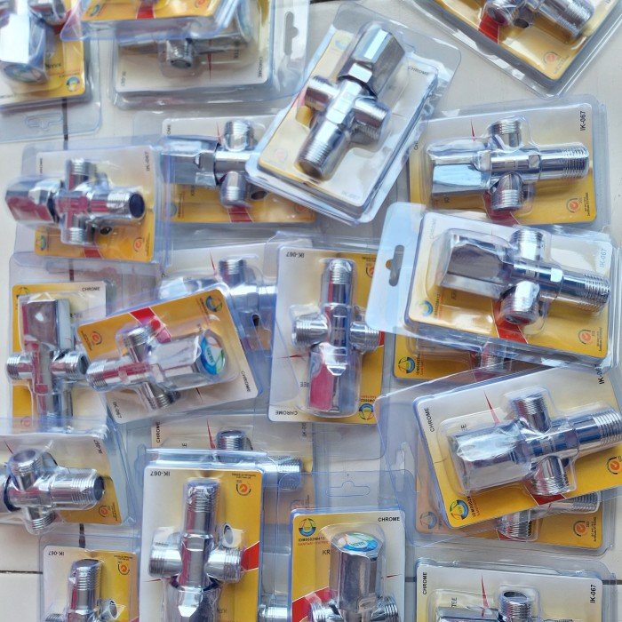 TERMURAH IGM IK 067 Tee Stop Kran Stop Valve 1/2" Kran Shower - Image 5