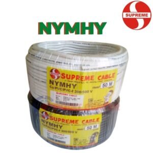 TERMURAH SUPREME KABEL NYMHY 3 X 0,75 3 X 0.75 PER ROLL 100M SERABUT