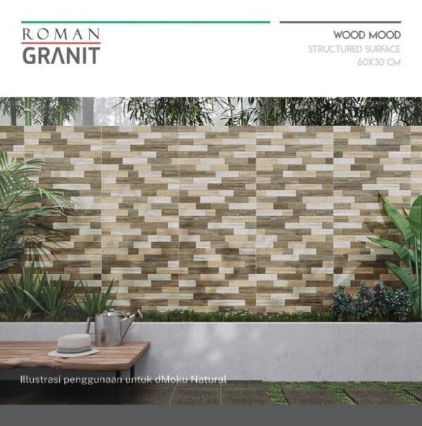 Termurah ROMANGRANIT dMoku Natural 60x30 GT635533R ROMAN GRANIT - Image 2