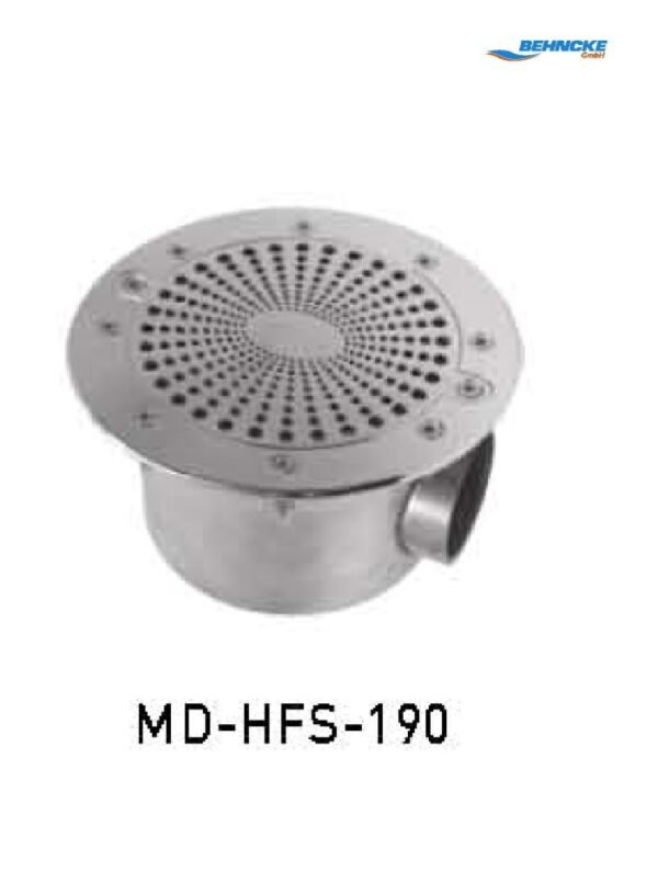 TERMURAH BEHNCKE MAINDRAIN KOLAM RENANG MD-HFS-190 AISI316