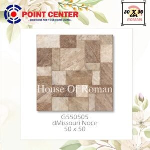 TERMURAH ROMAN KERAMIK 50 X 50 G550505 DMISSOURI NOCE GOL B