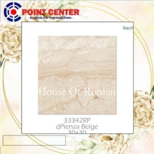 TERMURAH ROMAN KERAMIK 30 X 30RMF 33342RP DPIENZA BEIGE GOL B