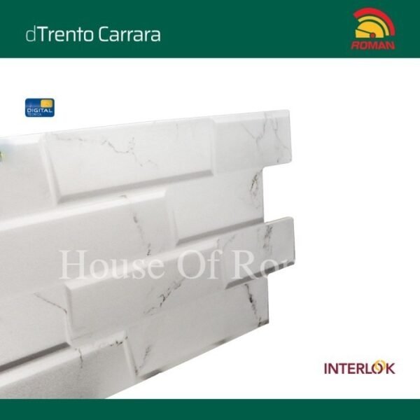 TERMURAH ROMAN KERAMIK 30 X 60 GL638062 DTRENTO CARRARA GOL. AS - Image 3