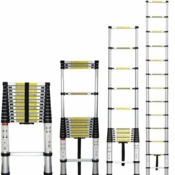 TERMURAH DENKO TLA 16 Tangga Teleskopik Tunggal 15 Steps 5.1M - Image 3