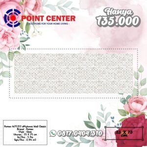 TERMURAH ROMAN KERAMIK 25 X 75 W75313 DMYKONOS WALL CLASSIC