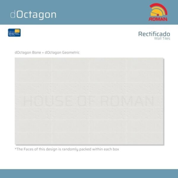TERMURAH ROMAN KERAMIK 30 x 90R W93733R dOCTAGON GEOMETRIC - Image 5