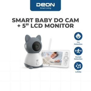 TERMURAH DEON SMART BABY DO CAM + 5" LCD MONITOR