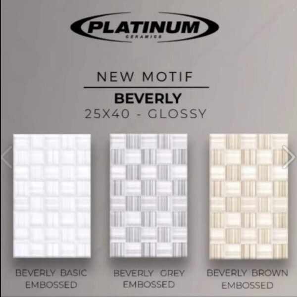 TERMURAH PLATINUM KERAMIK 25/40 BEVERLY GREY - Image 3
