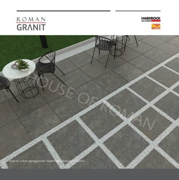 TERMURAH ROMAN GRANIT HARDROCK 60 X 60 TGT605763CR DKILIMANJARO VOLCAN - Image 2