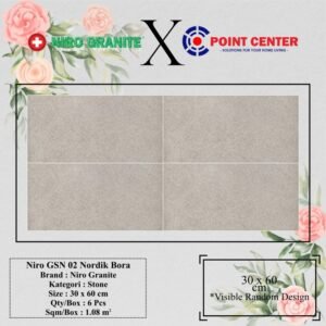 TERMURAH NIRO GRANITE 30 X 60 GSN02 NORDIK BORA