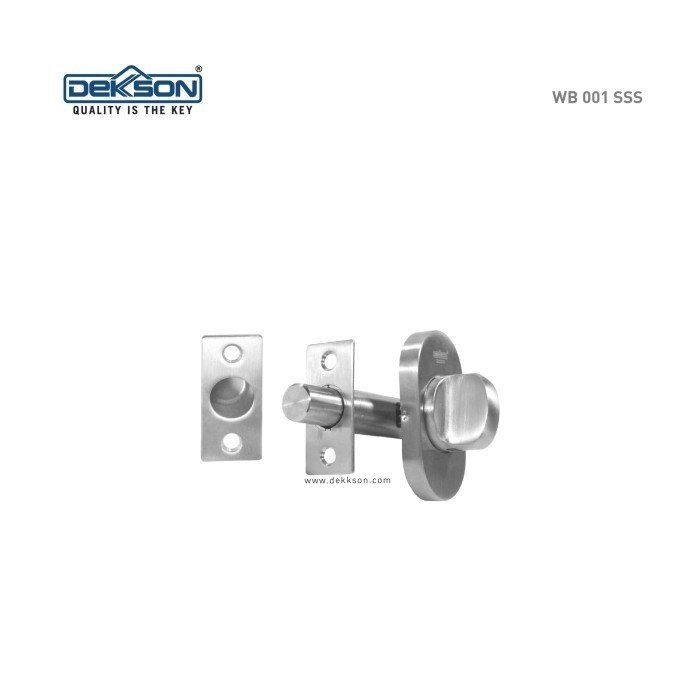 TERMURAH DEKKSON Window Bolt Kunci Shaft WB 001 SSS - Image 3