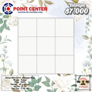 TERMURAH ROMAN KERAMIK 40 X 40 G442240 DADELAIDE BONE