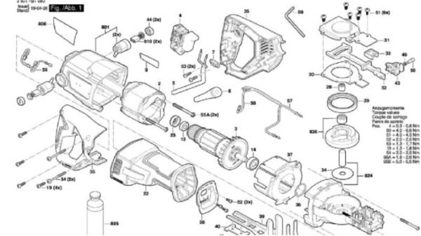 TERMURAH BOSCH FIELD STATOR GSA 120 160422053J / SPARE PART - Image 2