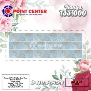 TERMURAH ROMAN KERAMIK 25 X 75 W75532 DCAROLINA FLORA