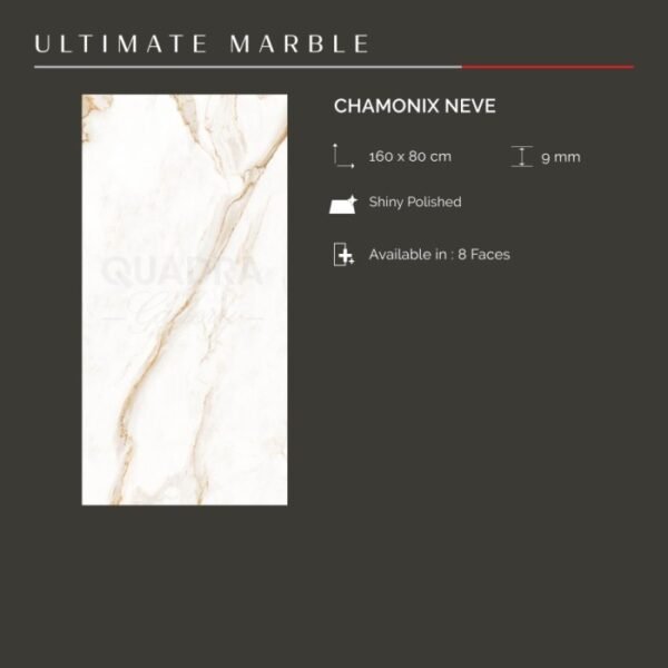 TERMURAH QUADRA GRANIT 160 X 80 BIG SIZE / BIG SLAP CHAMONIX NEVE