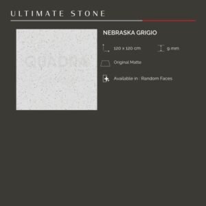TERMURAH QUADRA GRANIT 120 X 120 BIG SIZE / BIG SLAP NEBRASKA GRIGIO