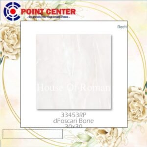TERMURAH ROMAN KERAMIK 30 X 30RMF 33453RP DFOSCARI BONE GOL B