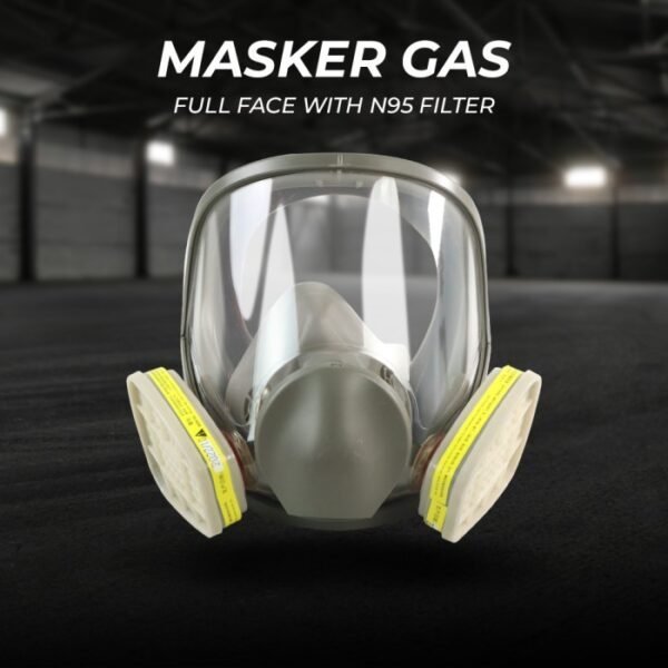 TERMURAH TAFFWARE MASKER GAS FULL FACE