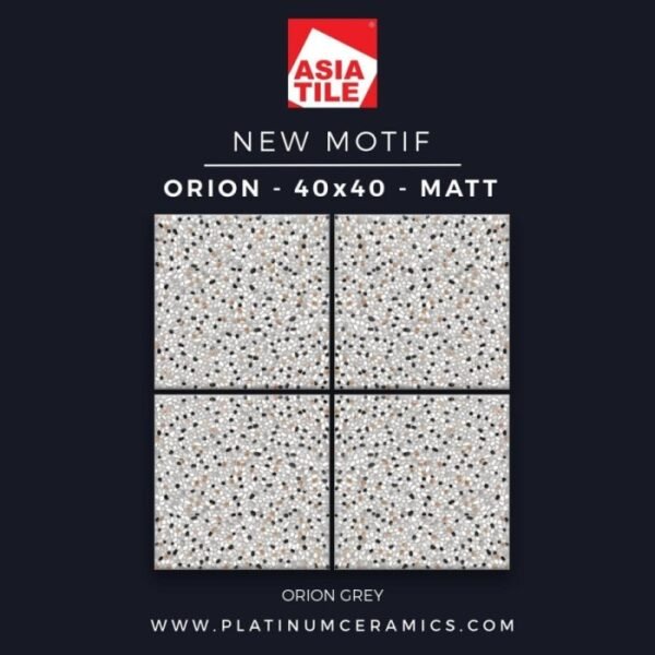 TERMURAH ASIA KERAMIK 40/40 ORION GREY - Image 3