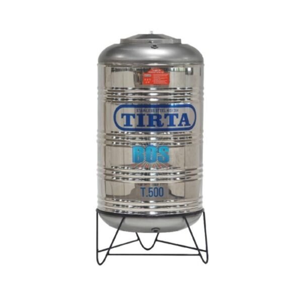 Termurah Tangki Air Stainless TIRTA T 500 PK (Pakai Kaki) Toren air