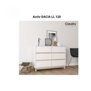 TERMURAH ACTIV FURNITURE DACIA LL 120 LEMARI RAK LACI 4 SUSUN DOBEL