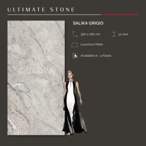 TERMURAH QUADRA GRANIT 320 X 160 BIG SIZE SALIKA GRIGIO