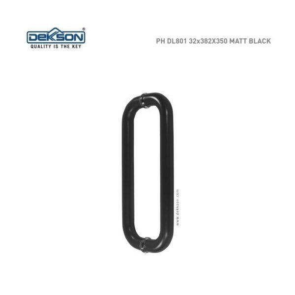 TERMURAH DEKKSON Pull Handle Deluxe PH DL801 32X382X350 MATT BLACK - Image 3