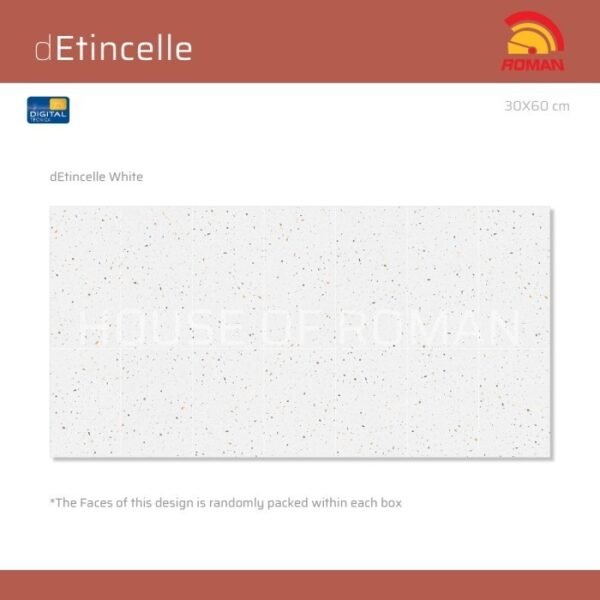 Termurah ROMAN KERAMIK dEtincelle White 30x60T W63420T - Image 5