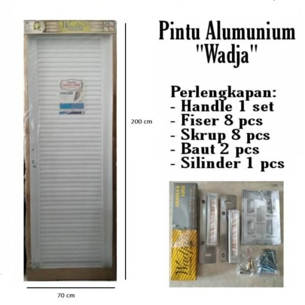 TERMURAH PINTU WADJA GALVALUM / PINTU KAMAR MANDI - Image 2