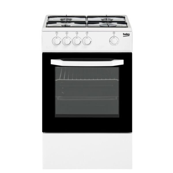 TERMURAH BEKO CSG 42009 DW OVEN 50CM Gas Cooker Putih - Image 3