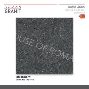 Termurah ROMANGRANIT dRhodes Charcoal 60x60 GT609879FR ROMAN GRANIT