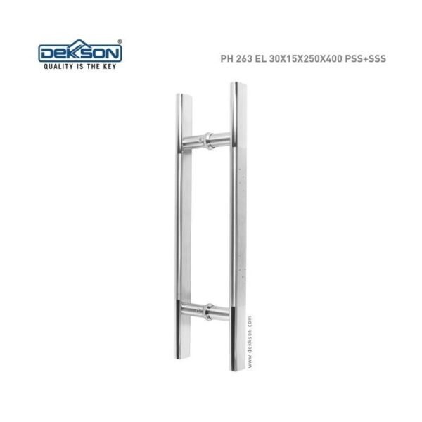 TERMURAH DEKKSON Pull Handle Pintu PH 263 30X15X400X250 MM PSS+SSS - Image 3