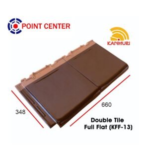 TERMURAH KANMURI KFF-13 GENTENG DOUBLE TILE NATURAL FULL FLAT