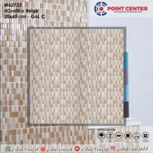 TERMURAH ROMAN KERAMIK 20 X 60 W62733 DGRAFICO BEIGE