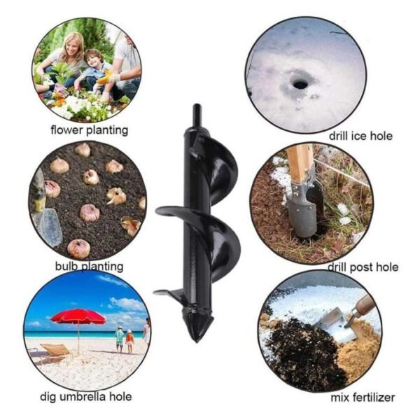 TERMURAH TAFFWARE ZI448 MPT MATA BOR PENGGALI TANAH 4X45CM - FG0 - Image 5
