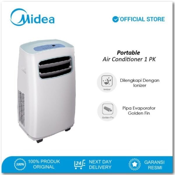 TERMURAH AC MIDEA PORTABLE MPF2-09CRN1 1 PK - Image 2