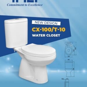 TERMURAH INA CX 100 MONOBLOCK KLOSET DUDUK WASH DOWN SYSTEM PUTIH