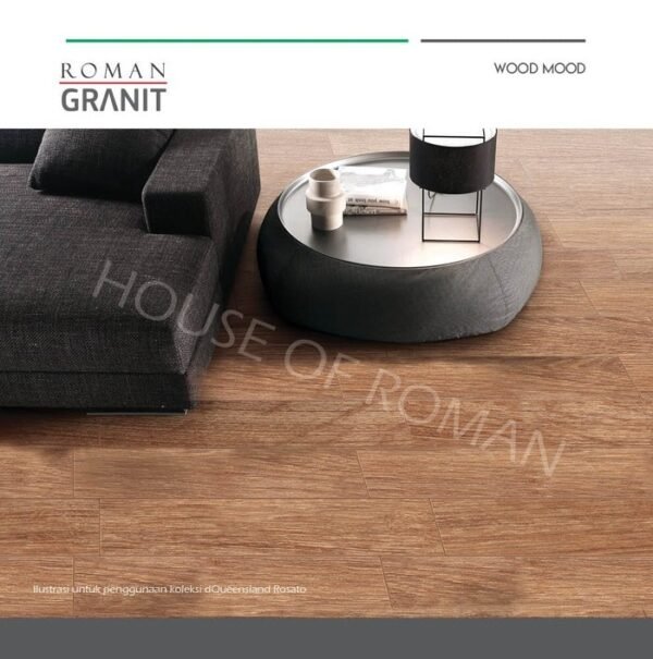 TERMURAH ROMAN GRANIT 15 X 90 GT915522R DQUEENSLAND ROSATO - Image 2