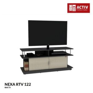 TERMURAH ACTIV FURNITURE NEXA RTV 122 RAK MEJA TV BUFFET MODERN