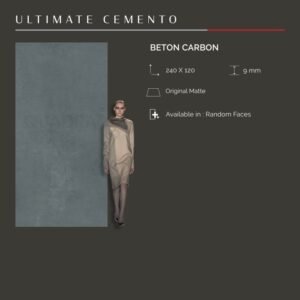 TERMURAH QUADRA GRANIT 240 X 120 BIG SIZE BETON CARBON