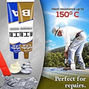 TERMURAH TAFFWARE KAFUTER LEM CASTER GLUE A+B 100G - K9119