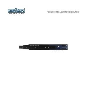 TERMURAH DEKKSON Furniture Ball Bearing FBB 300MM Slowmotion Black