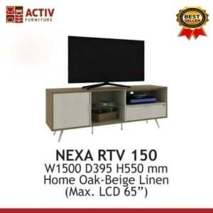 TERMURAH ACTIV FURNITURE NEXA RTV 150 RAK MEJA TV BUFFET MODERN
