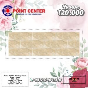 TERMURAH ROMAN KERAMIK 25 X 75 W75315 DSANTIAGO SIENNA