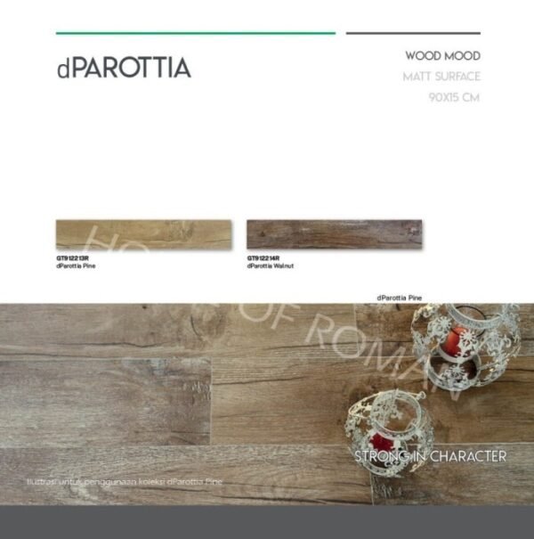 TERMURAH ROMAN GRANIT 15 X 90 GT912214R DPAROTTIA WALNUT - Image 4