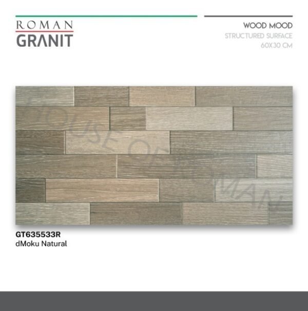 Termurah ROMANGRANIT dMoku Natural 60x30 GT635533R ROMAN GRANIT
