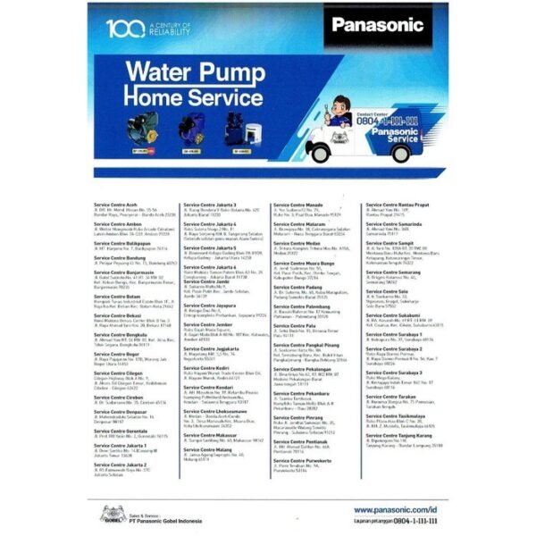 TERMURAH GA 130 JAK POMPA AIR PRESSURE SWITCH AUTO PANASONIC - Image 4
