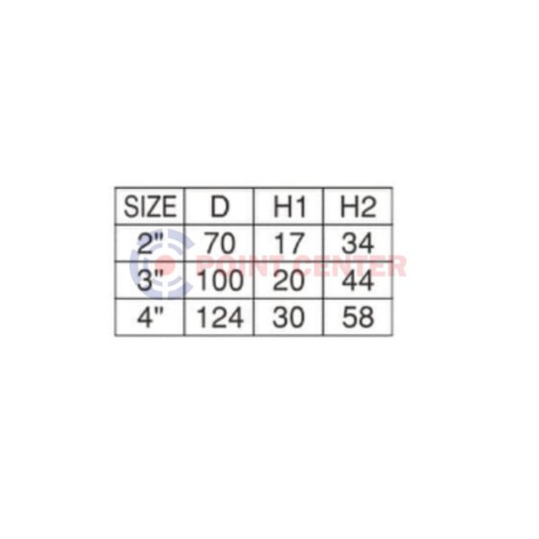 TERMURAH SAN EI H 01 ROOF DRAIN 3 INCH / SARINGAN DAK / TALANG - Image 2