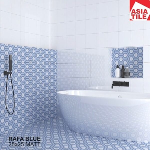 TERMURAH ASIA KERAMIK 25/25 RAFA BLUE - Image 2